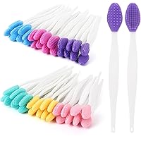 Amazon.com: 20 Pcs Silicone Face Mask Applicator, 2 in 1 Double